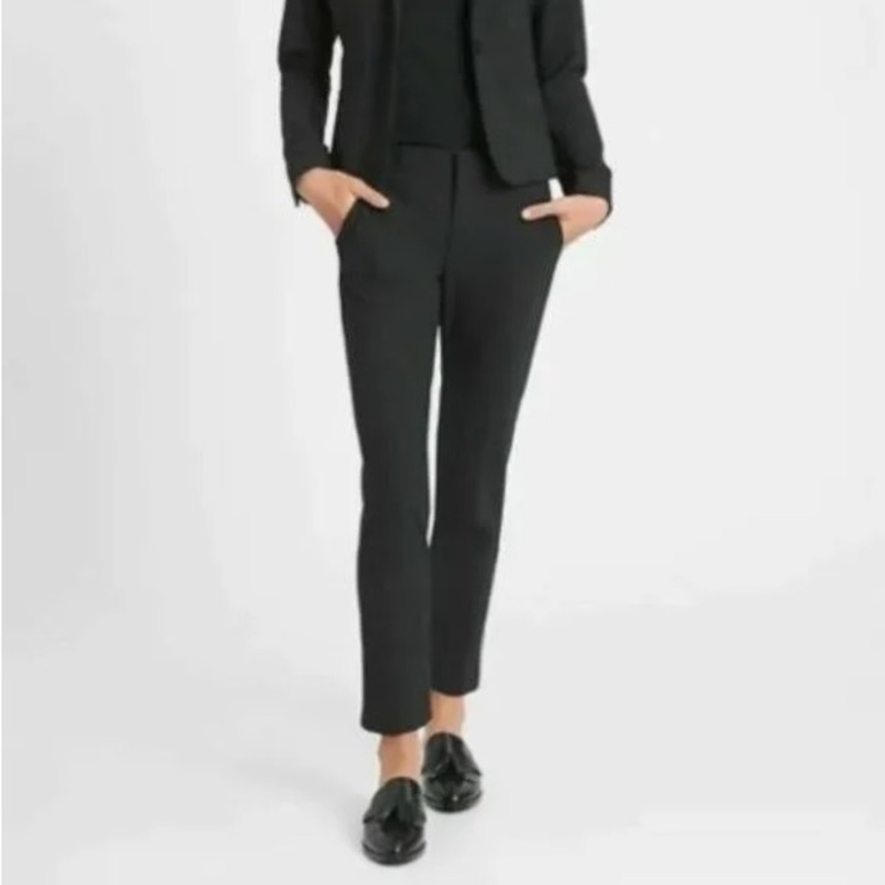 Banana Republic Black Straight Leg Pants